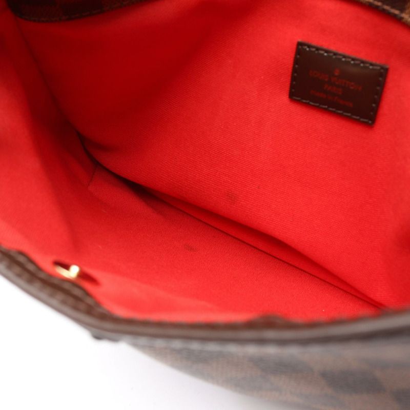 路易威登 Bloomsbury PM 單肩斜背包 N42251 Damier 皮革 Ebene-6