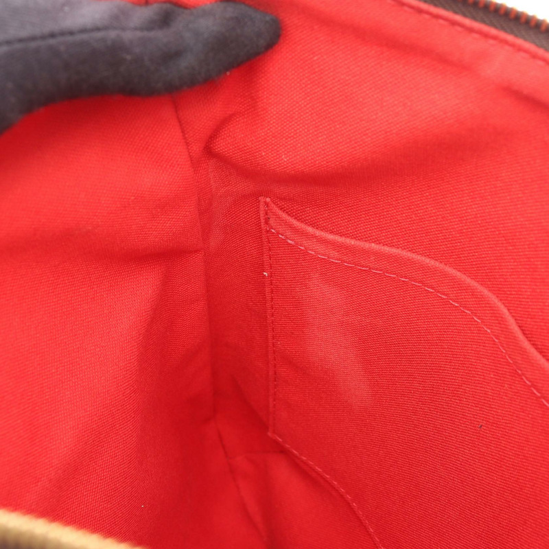 路易威登 Bloomsbury PM 單肩斜背包 N42251 Damier 皮革 Ebene-8