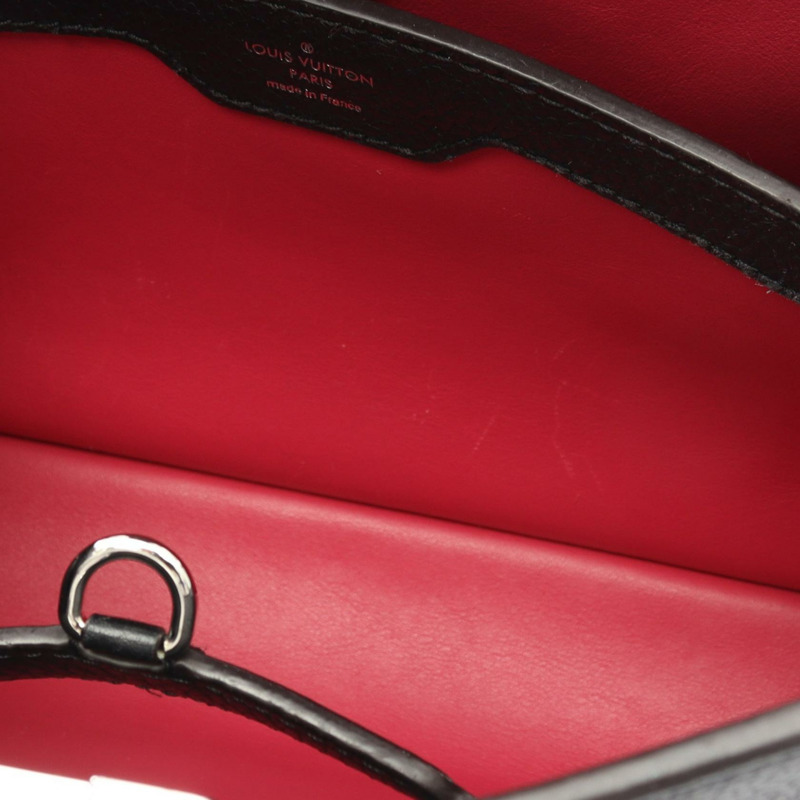 路易威登 CapucineMM 黑色手提包 N92800 異國皮革 黑色 二手女士-8