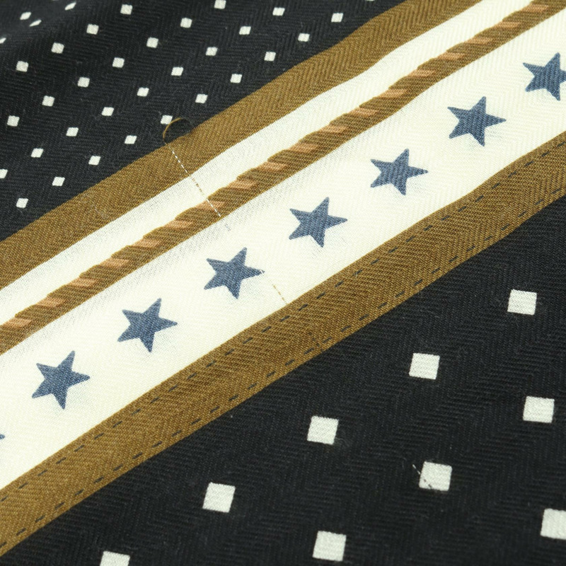 HERMES Carre 140 HARNAIS DE COUR Bandana 圍巾 echarpe 真絲羊絨 黑色 卡其色-3