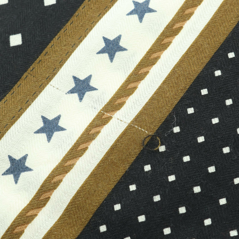 HERMES Carre 140 HARNAIS DE COUR Bandana 圍巾 echarpe 真絲羊絨 黑色 卡其色-5