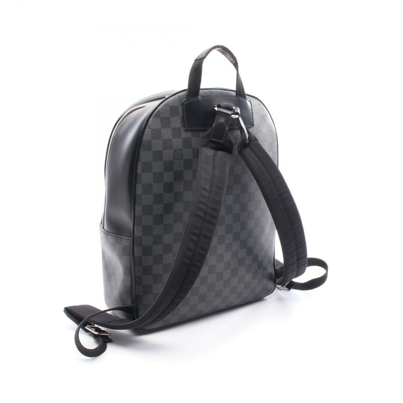 路易威登 Josh 雙肩包 N41473 Damier 石墨色帆布皮革 二手-1