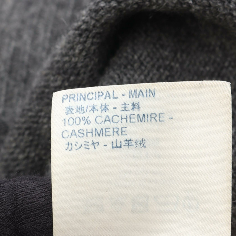 路易威登 Monogram 針織衫 RM192Q 羊絨衫 灰色 橙色 二手 男士 L 碼-4