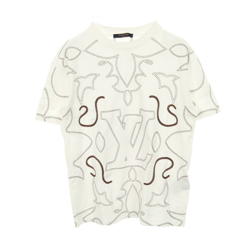 路易威登刺繡Monogram短袖T卹 #XS RM242M NPG HRY64W LV-0