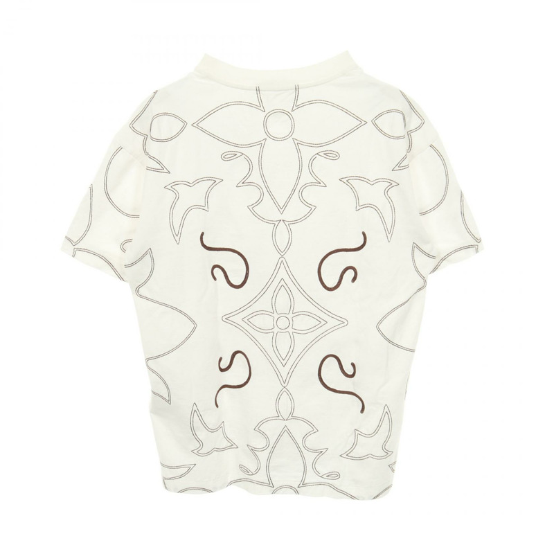 路易威登刺繡Monogram短袖T卹 #XS RM242M NPG HRY64W LV-1