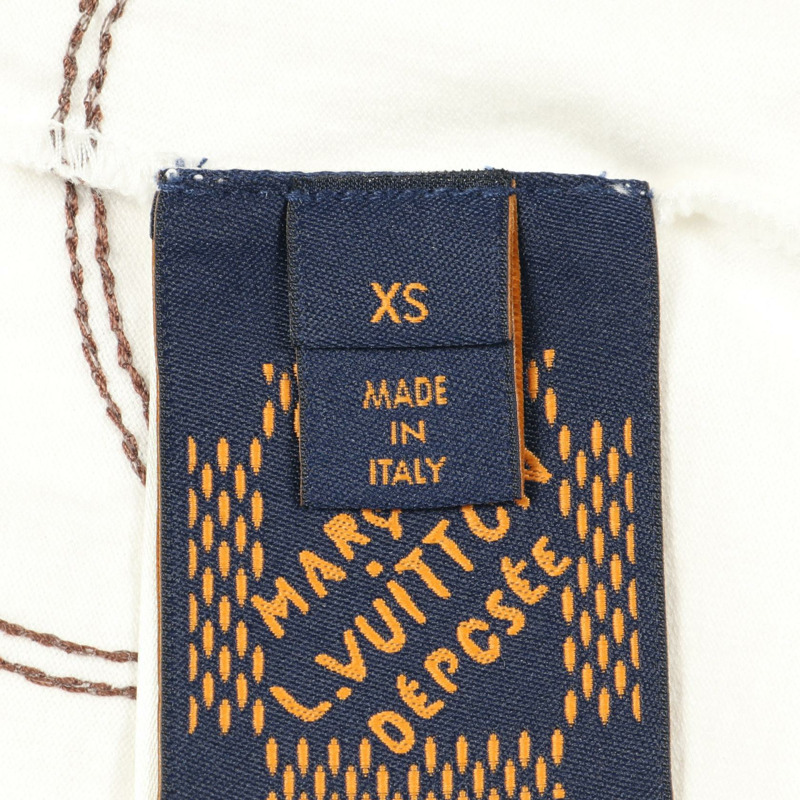 路易威登刺繡Monogram短袖T卹 #XS RM242M NPG HRY64W LV-4