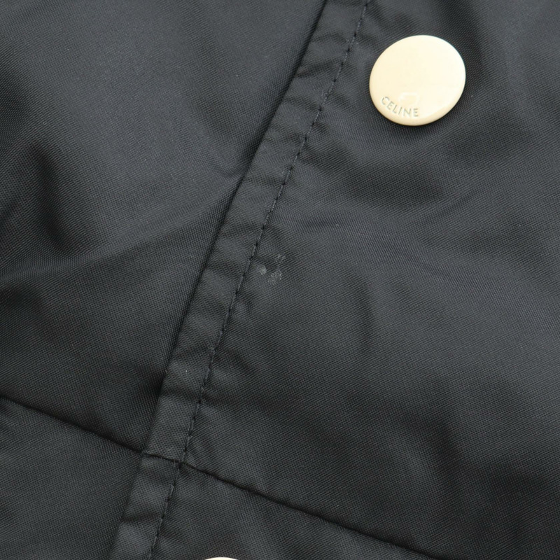CELINE Teddy 夾克 Blouson 2W365495M 尼龍 黑色 米色 二手 男士 48 碼-7