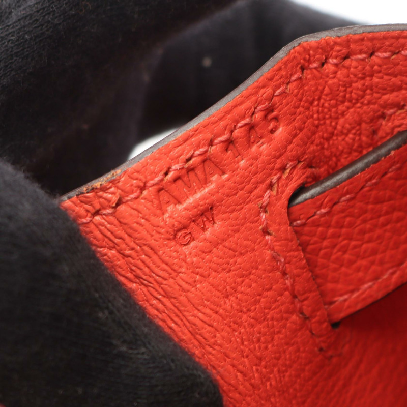 愛馬仕 Kelly 28 單肩手提包，外側縫線 Epsom Rose jaipur，二手，金色五金-4