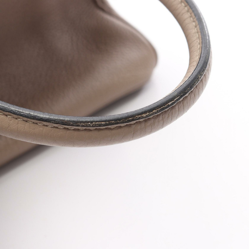 愛馬仕 Birkin 30 手提包，N Taurillon Clemenc 皮革，Gris tourterelle 灰色，二手，帶五金配件-12