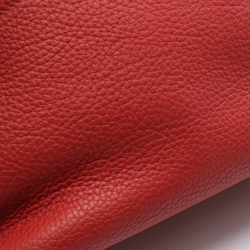 愛馬仕 Bolide 31 單肩手提包 P Taurillon Clemence 紅色 Garance 二手 SHW-6