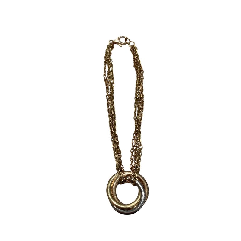 CARTIER 卡地亞 TRINITY BRACELET 18K 手鍊 PG YG WG-0