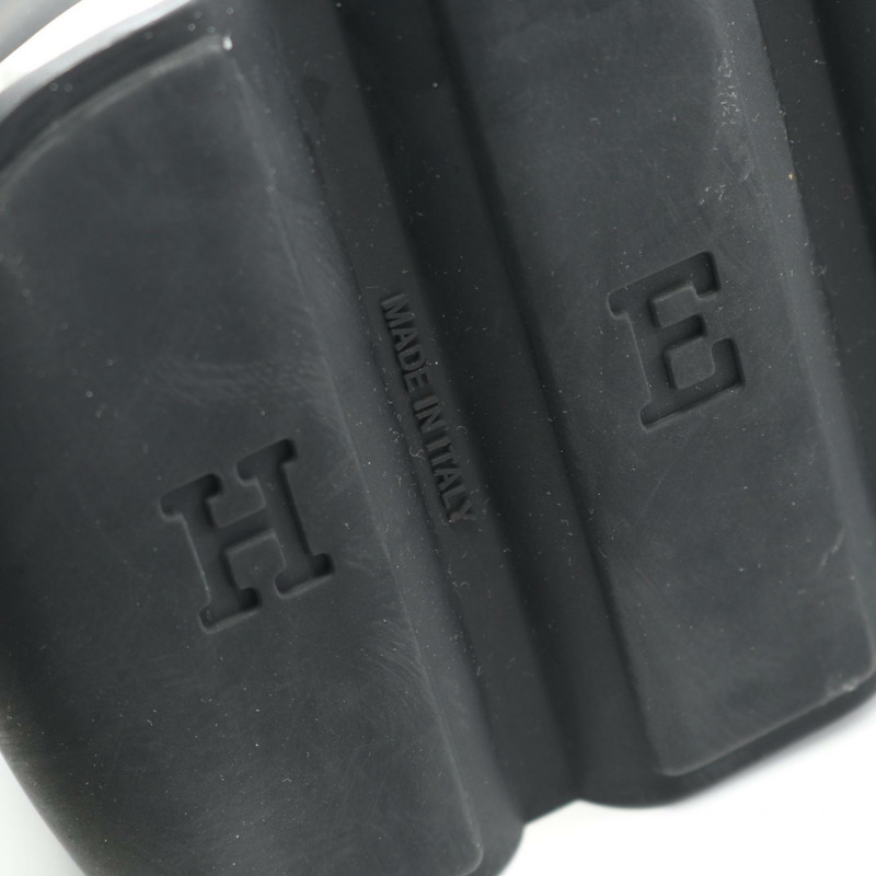 愛馬仕 Impulse 運動鞋 #39 黑色皮革布料 二手女款-5