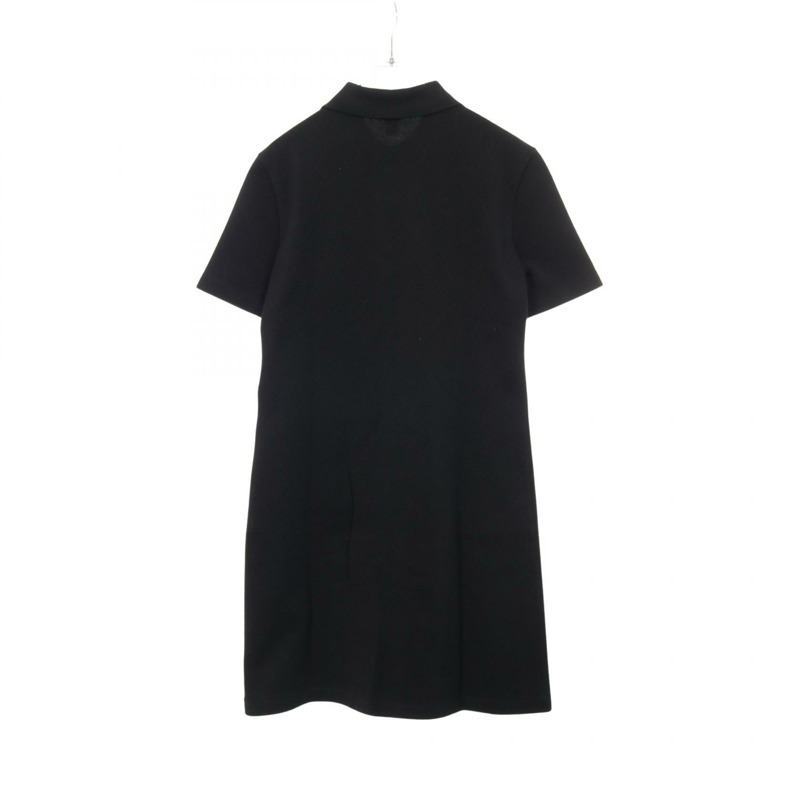 路易威登 Monogram Piqu Polo 衫連身裙，純棉材質，黑色，二手，女款 M 碼-1