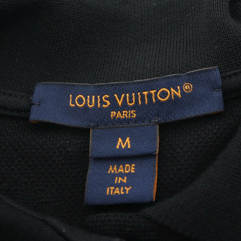 路易威登 Monogram Piqu Polo 衫連身裙，純棉材質，黑色，二手，女款 M 碼-2