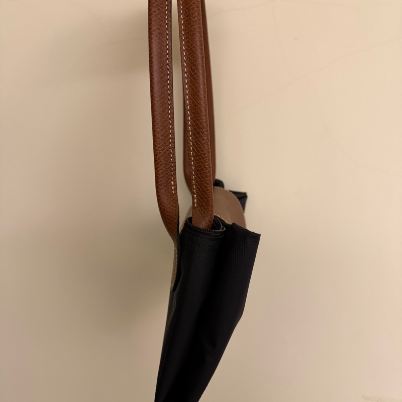Longcharm LE PLIAGE ORIGINAL 肩揹袋 L 黑色長柄-6
