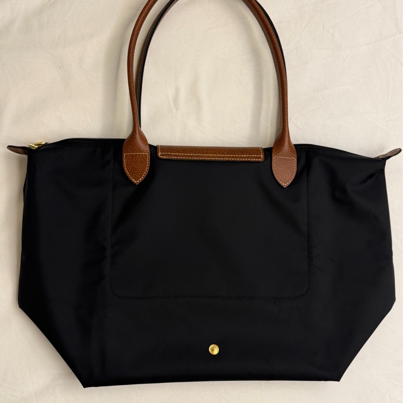 Longcharm LE PLIAGE ORIGINAL 肩揹袋 L 黑色長柄-9