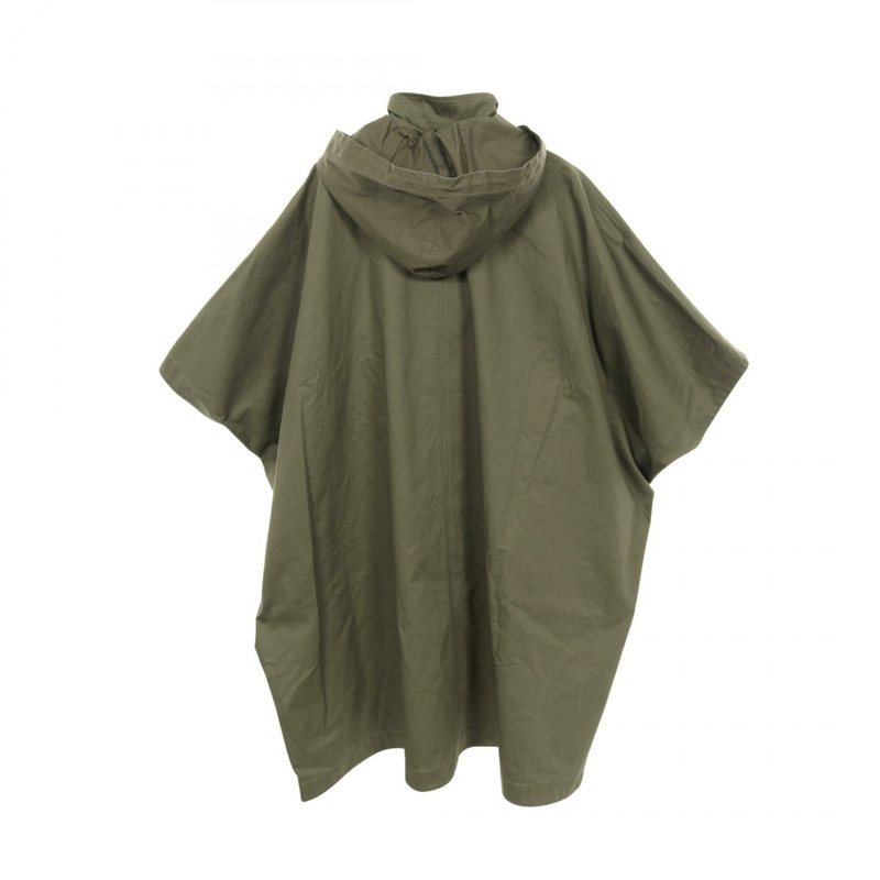 Dior 斗篷外套 857M82A3726 棉質卡其色 二手 女款 XS 號 CD-1