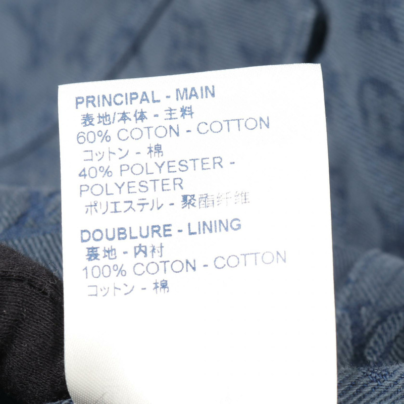 路易威登 Monogram 牛仔外套 RM192M QJQ HHA20W 棉質海軍藍 #50 二手男款-3