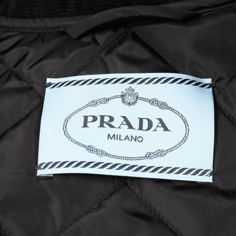 PRADA Re-Nylon 其他夾克 尼龍 黑色 二手 女-2