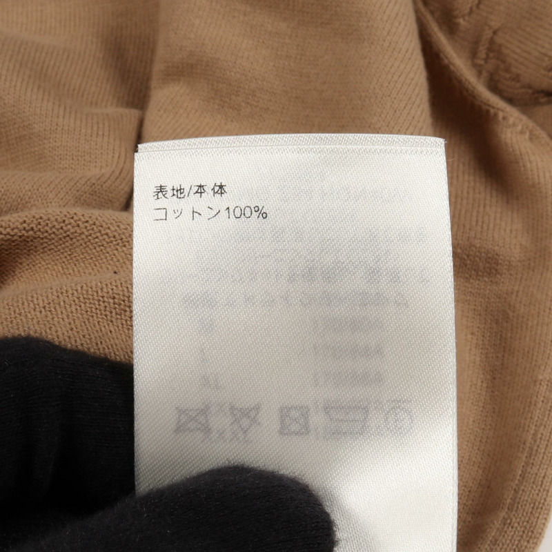 路易威登 Monogram 短袖T卹，純棉，米色，男士XL碼，二手。-3