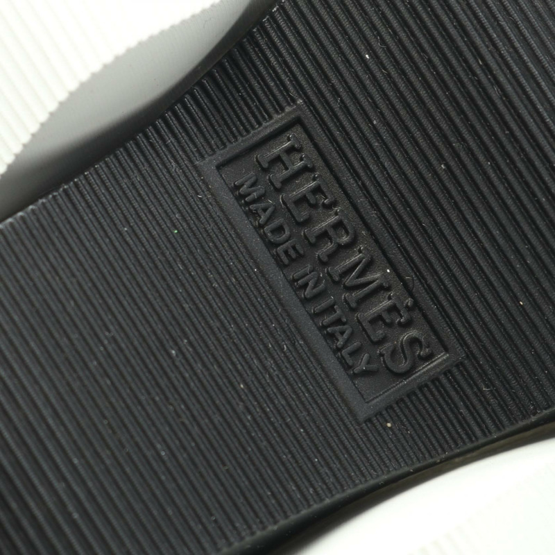 愛馬仕 Envol 運動鞋 #40 1/2 麂皮材質 白色 灰色 黑色 二手 男款-5