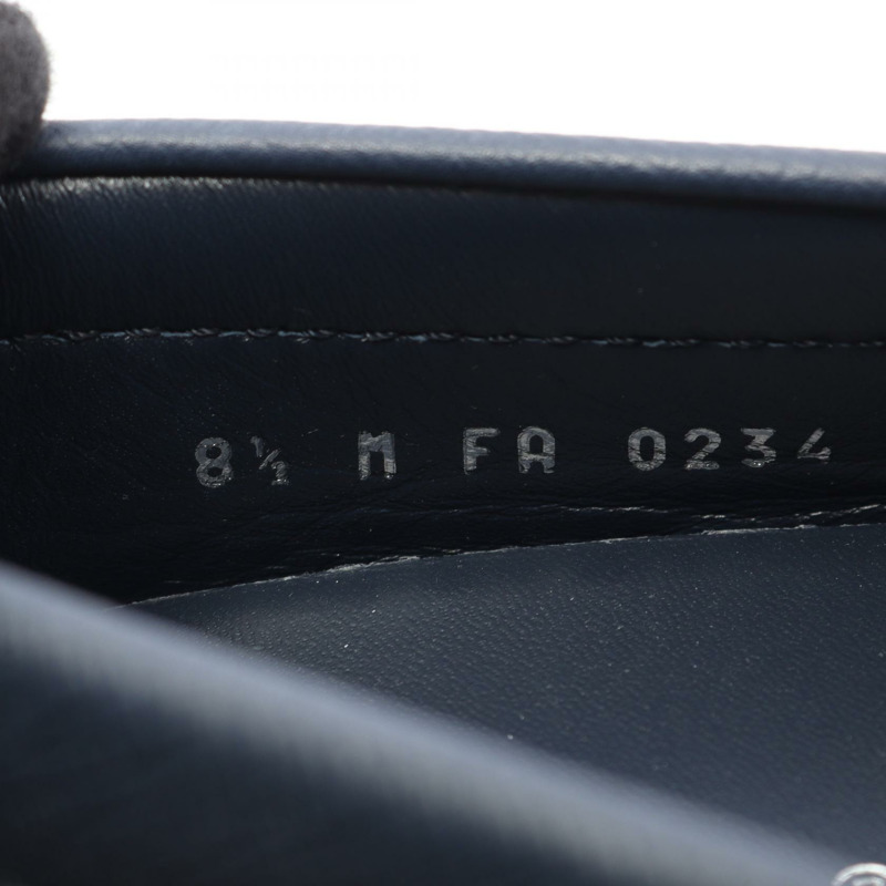 路易威登 Hockenheimring 休閒鞋,平底皮革,海軍藍,二手男士8.5碼-6