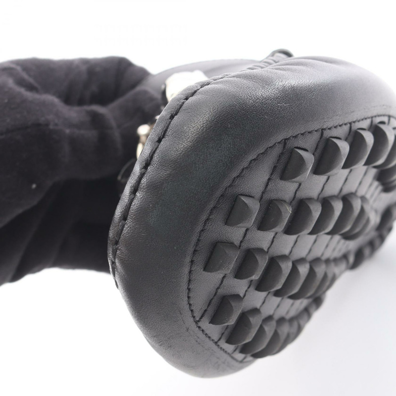 愛馬仕 Irving 黑色真皮男士莫卡辛鞋（二手）-7