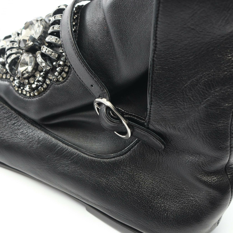 香奈兒 COCO 標誌短靴 鞋 #37 1/2 漆皮黑色二手女款 CC-8