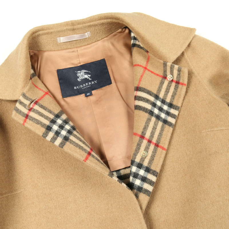 博柏利倫敦 其他 羊毛 米色 二手 女款-5