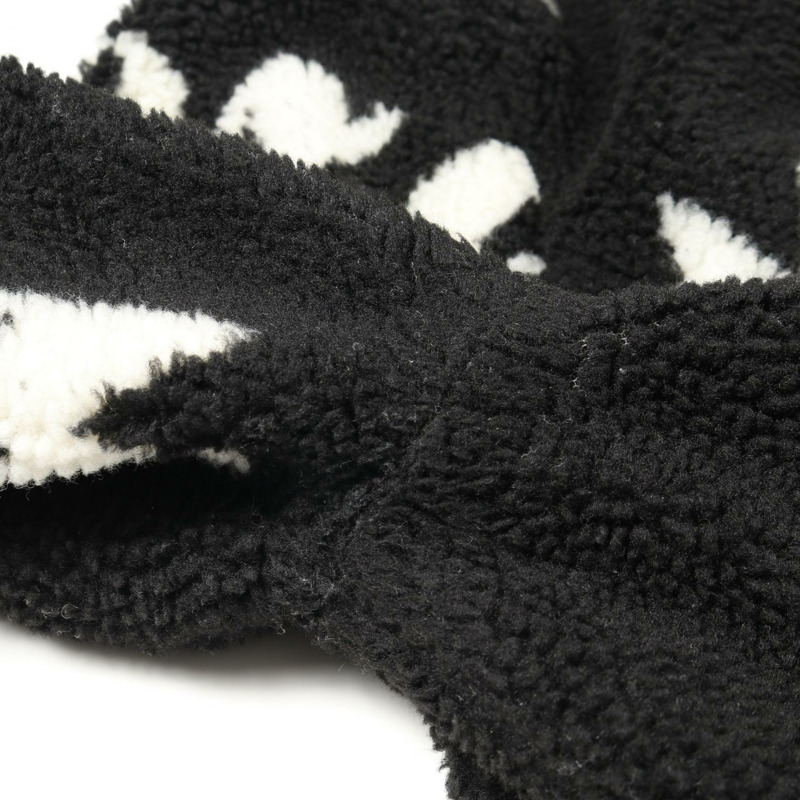 MONCLER 抓絨外套 其他夾克 聚酯纖維 黑色 二手 男士-6