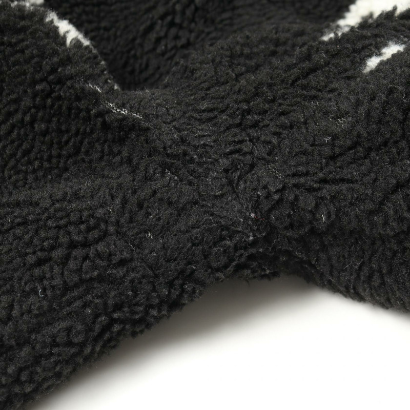 MONCLER 抓絨外套 其他夾克 聚酯纖維 黑色 二手 男士-7