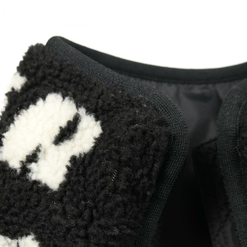 MONCLER 抓絨外套 其他夾克 聚酯纖維 黑色 二手 男士-9