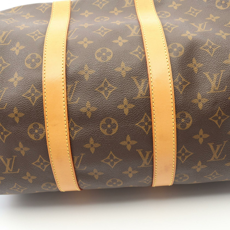 路易威登 Keepall 45 手提旅行包 M41428 Monogram 皮革 棕色 二手 LV-7
