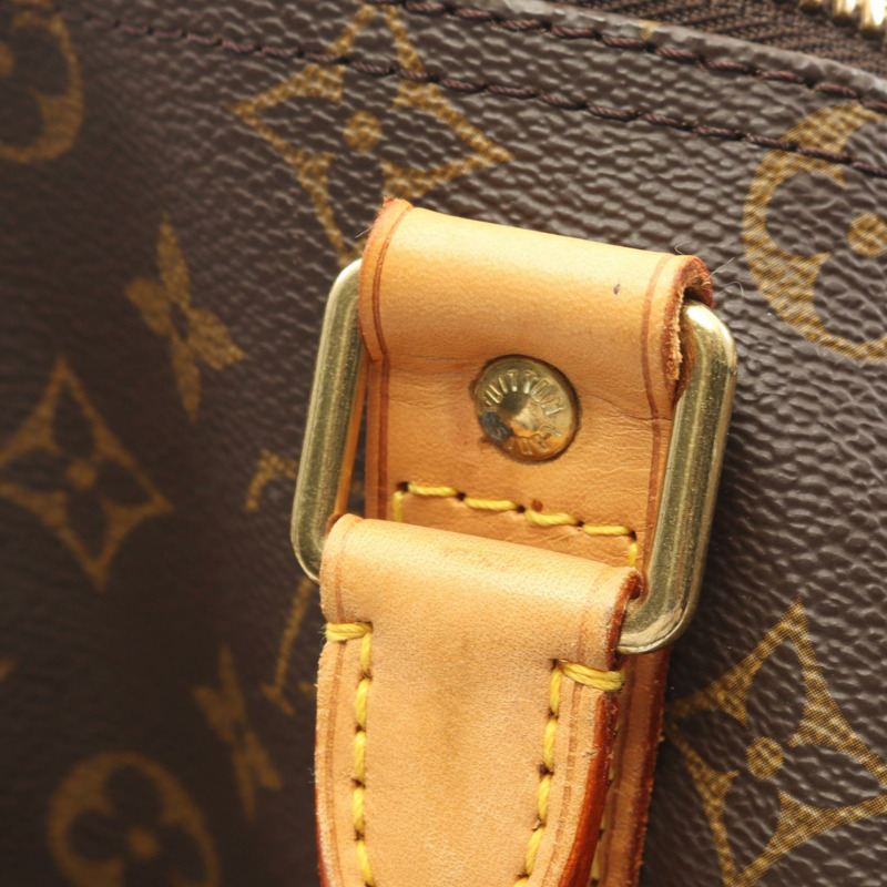 路易威登 Keepall 45 手提旅行包 M41428 Monogram 皮革 棕色 二手 LV-9