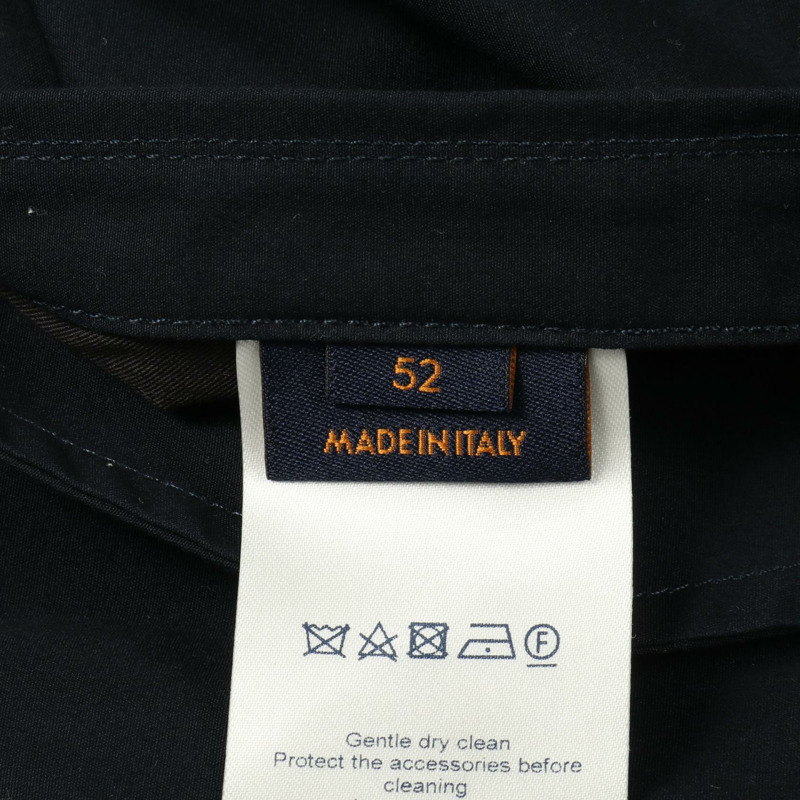 路易威登 PEACE AND LOVE 哈靈頓夾克，棉質，海軍藍，二手，男款 52 碼-5