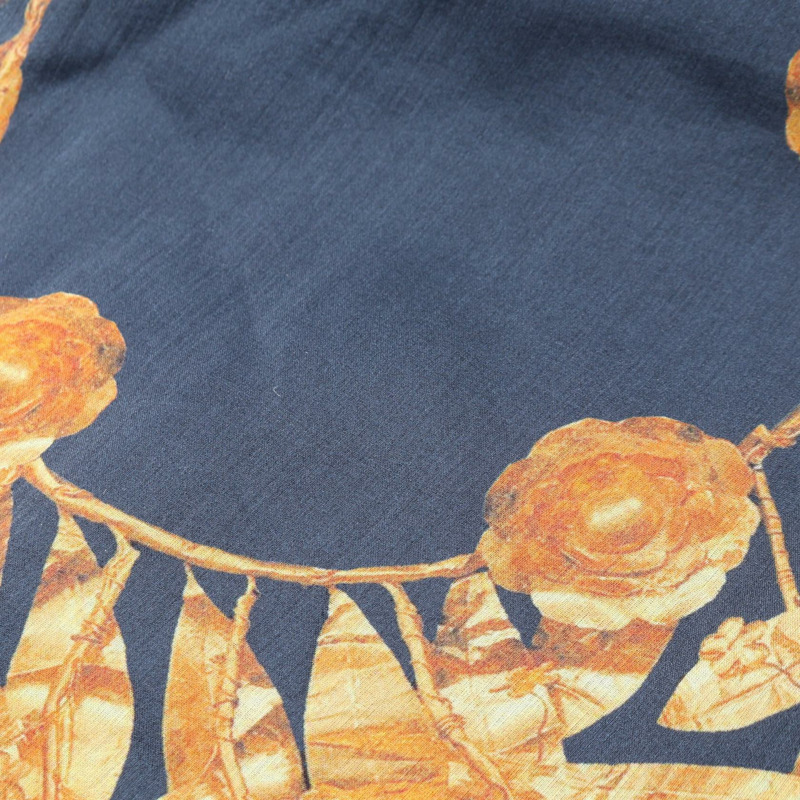 香奈兒無袖長洋裝 #42 真絲海軍藍多色二手女裝-7