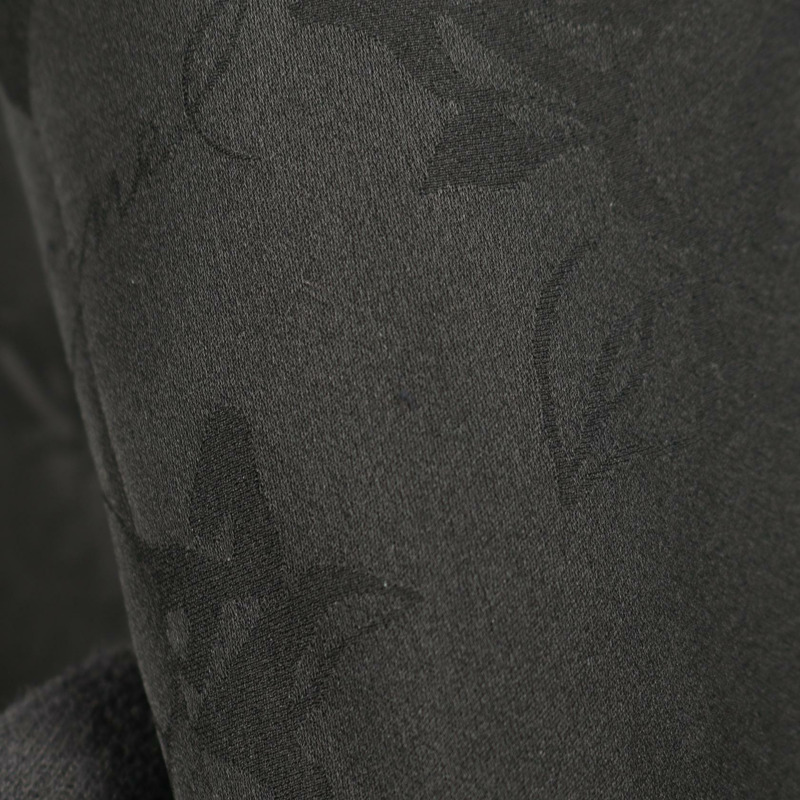 香奈兒 COCO 標誌紐扣斜紋軟呢外套 P46961V34899 尼龍羊毛棉混紡 黑色 二手 女款-5