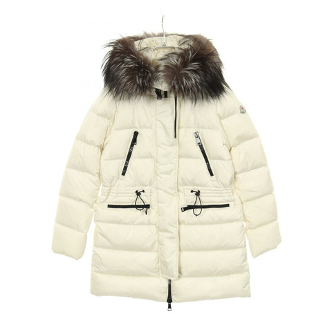 MONCLER APHROTITI Affilotti 羽絨外套 4988525 尼龍 白色 二手 女款