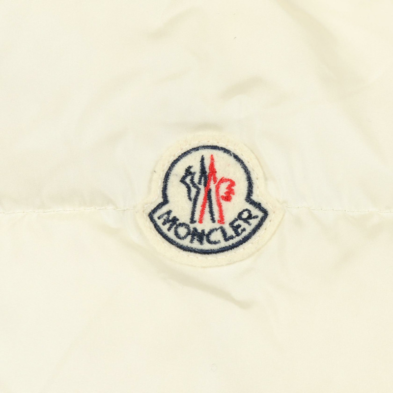 MONCLER APHROTITI Affilotti 羽絨外套 4988525 尼龍 白色 二手 女款-5