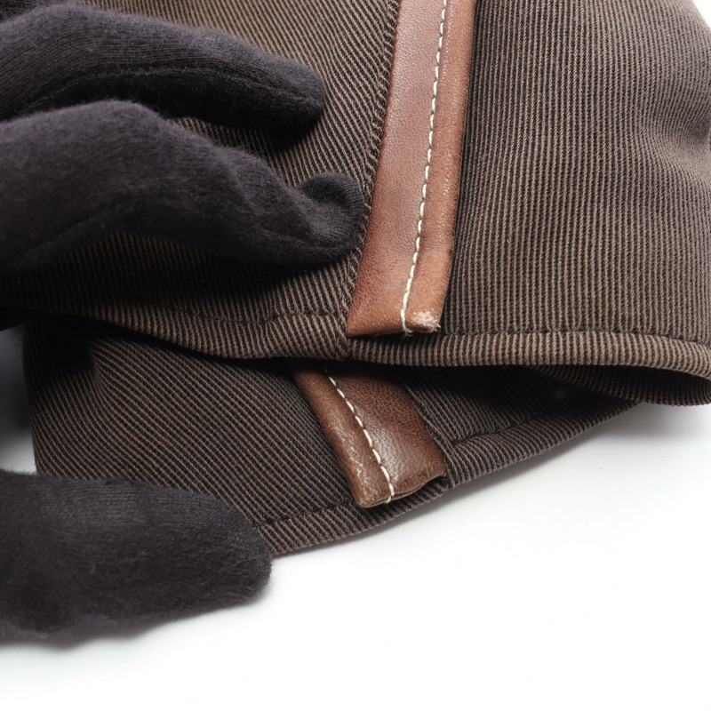 愛馬仕其他男士羊毛棉質棕色二手夾克-7