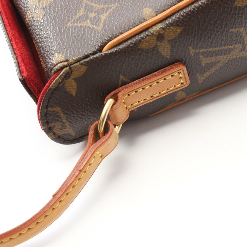 路易威登 Recital 單肩手提包 M51900 Monogram 帆布皮革棕色二手-8