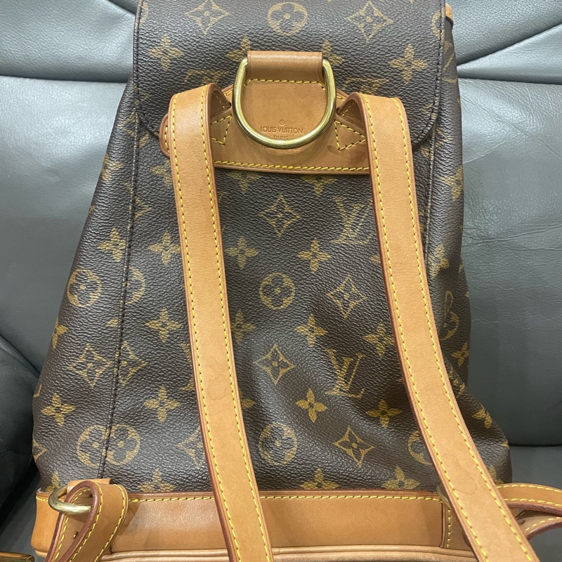 二手正品經典復古包 LV後背包中款-3