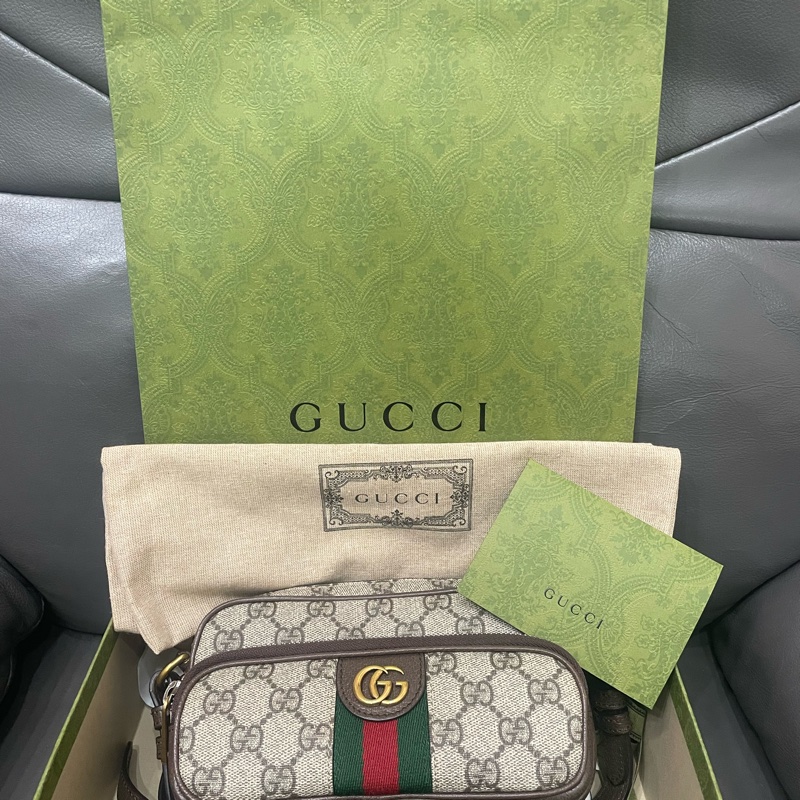 二手GUCCI 斜背包-6