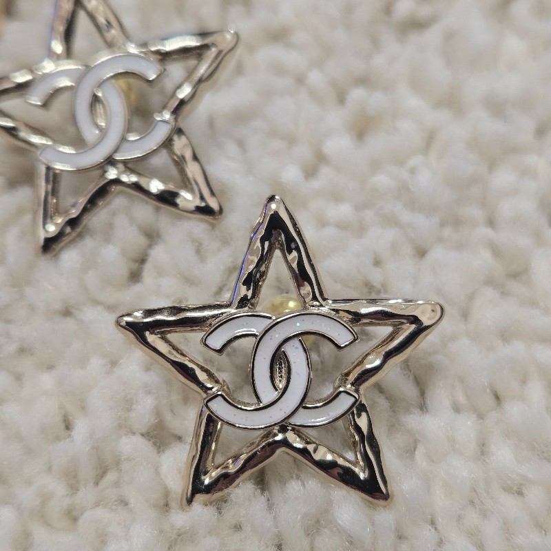 Chanel 香奈兒 25p 星星 五芒星 耳環-5