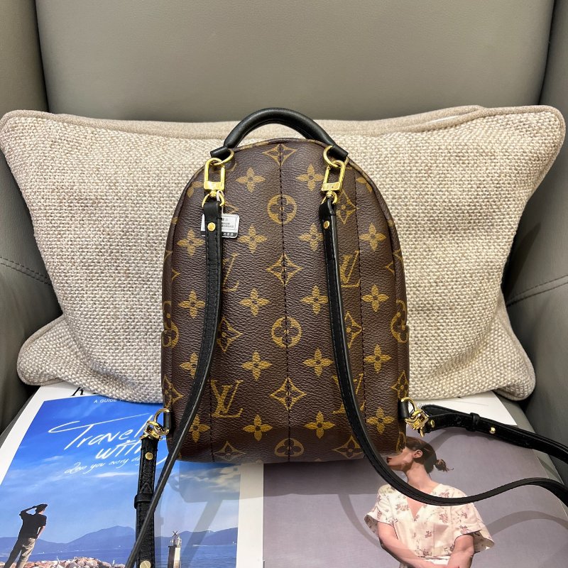 路易威登/Louis Vuitton 迷你小書包老花雙肩包-1