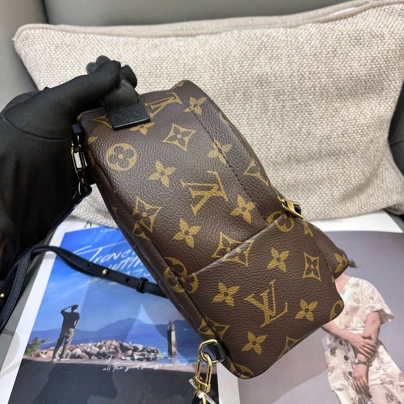 路易威登/Louis Vuitton 迷你小書包老花雙肩包-2
