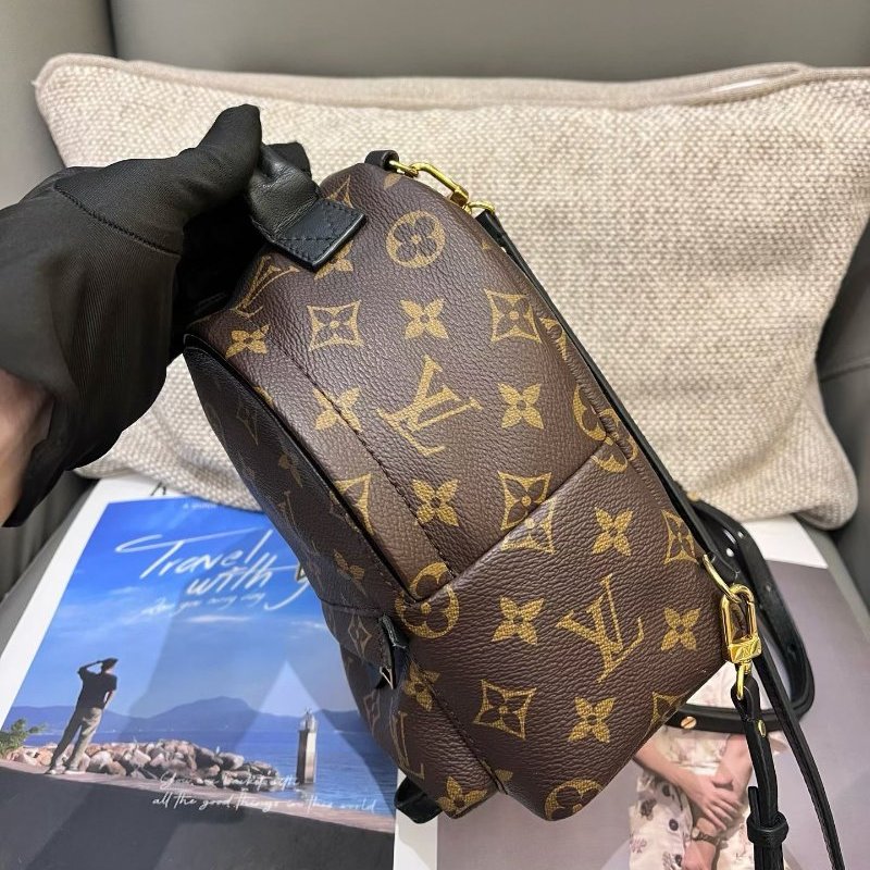 路易威登/Louis Vuitton 迷你小書包老花雙肩包-3