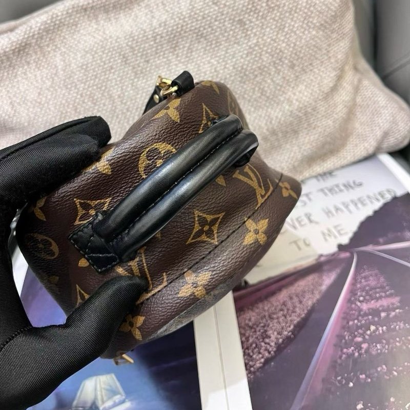 路易威登/Louis Vuitton 迷你小書包老花雙肩包-4