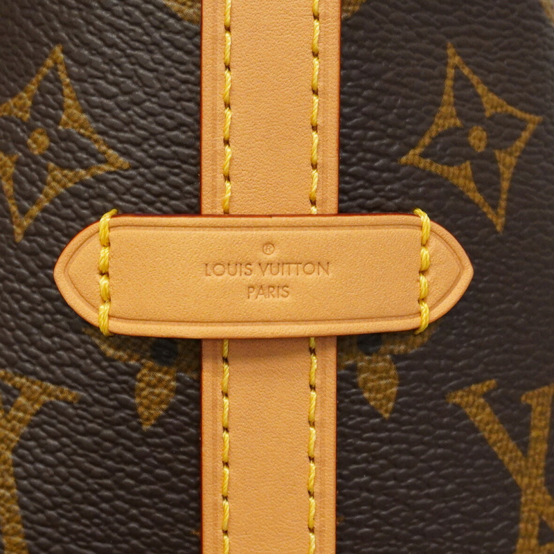 路易威登 Monogram Carryall NM PM 單肩包 M46203 棕色 女士-4