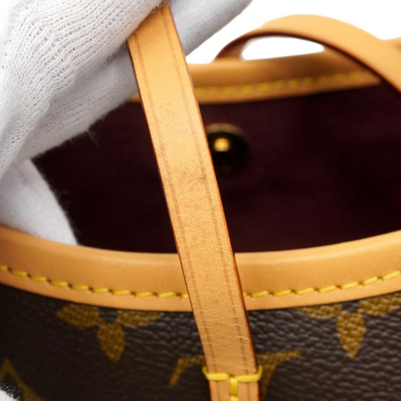 路易威登 Monogram Carryall NM PM 單肩包 M46203 棕色 女士-5